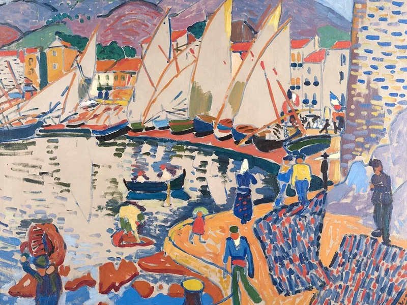 1880-André Derain - L'asciugatura delle vele, 1905